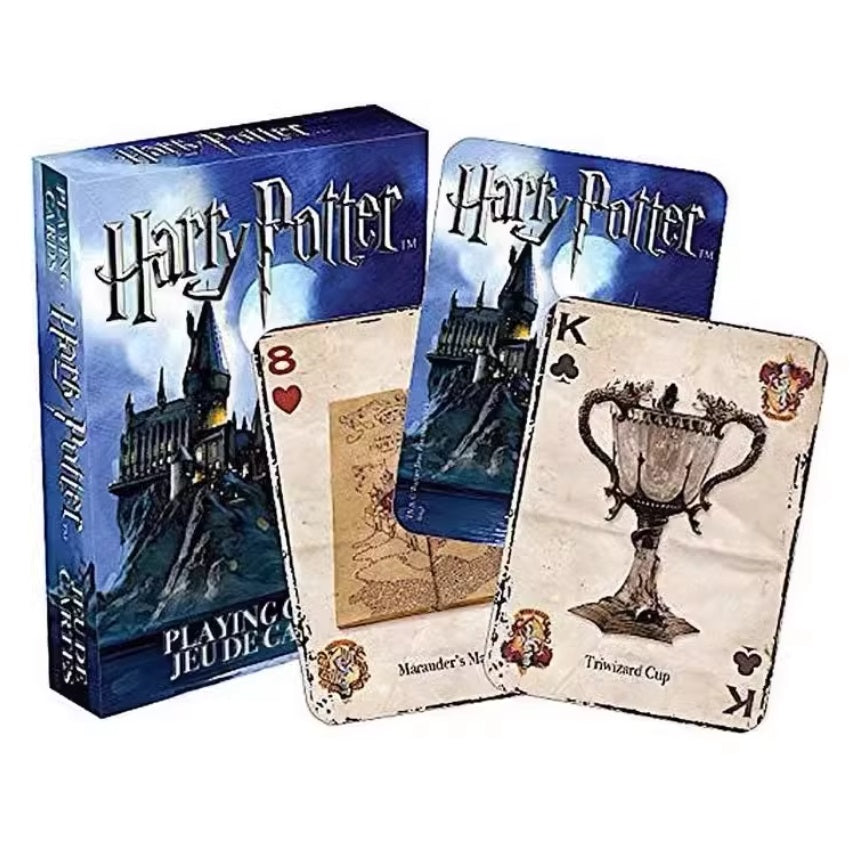 HARRY POTTER POKER CASTLE BLUE