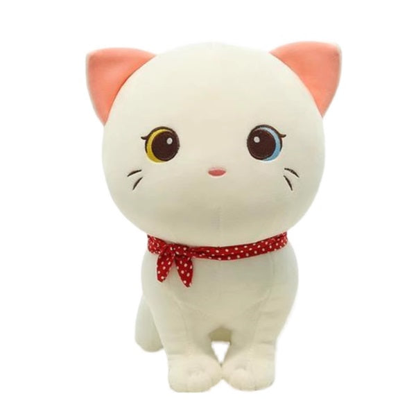 Plushies - Sitting Cat 24cm White