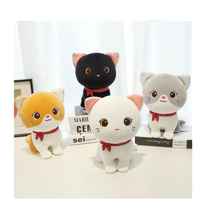 Plushies - Sitting Cat 24cm White