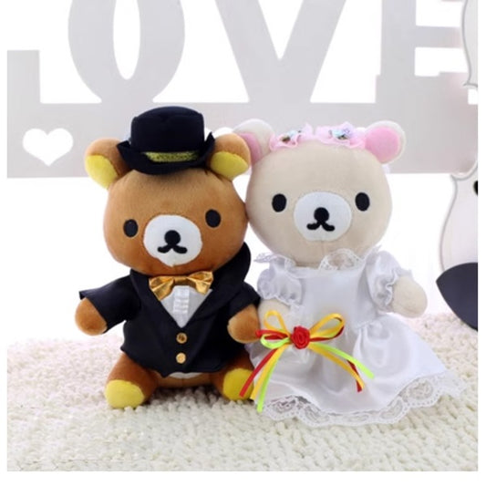 Plushies - Wedding Bears Rilakkuma 22cm