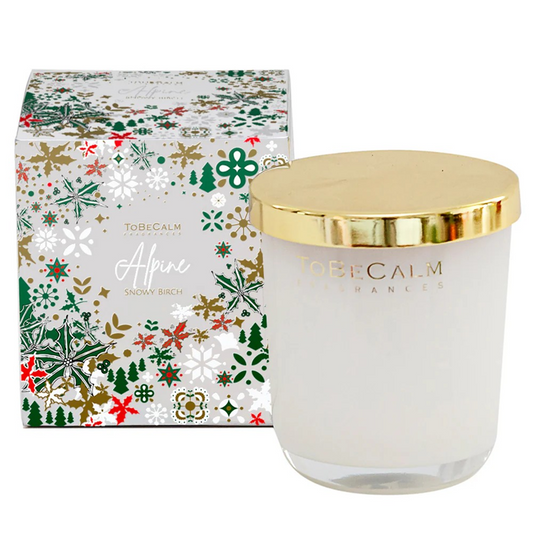 Alpine - Snowy Birch - Medium Soy Candle