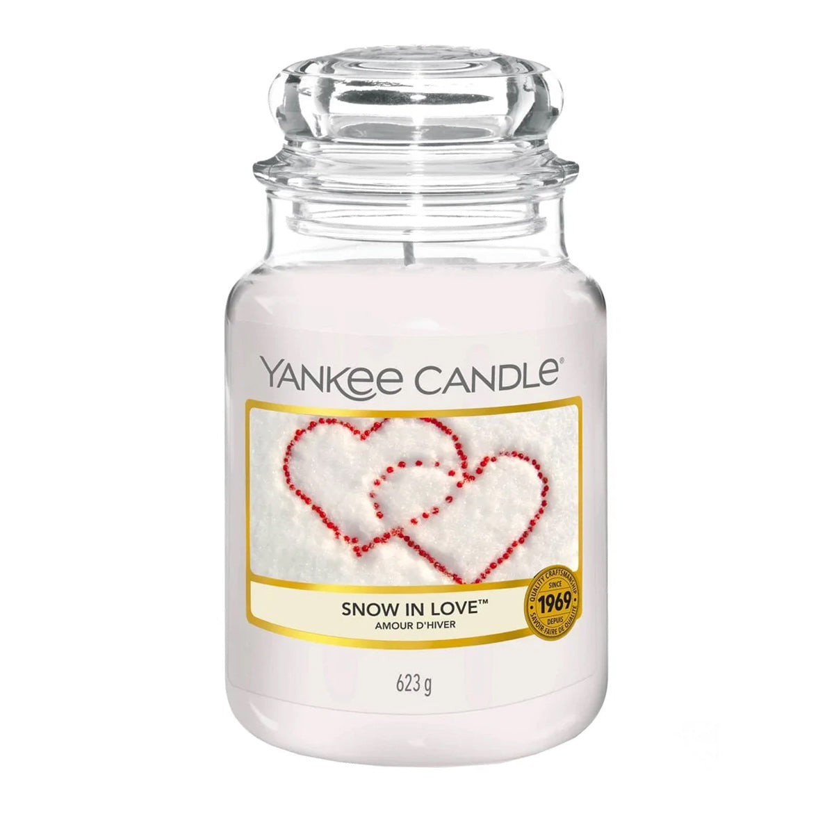 Snow In Love Classic Large Jar Candle 623grams