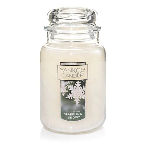 Sparkling Snow Classic Large Jar Candle 623grams