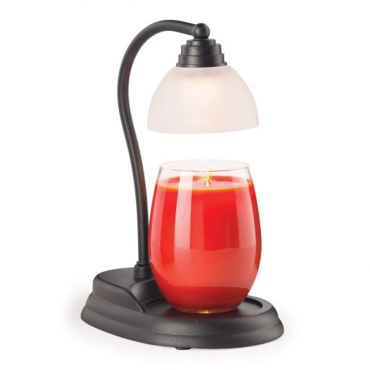 Aurora Lamp Black Candle Warmer