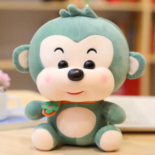 Plush Rosy Little Monkey Green 24cm