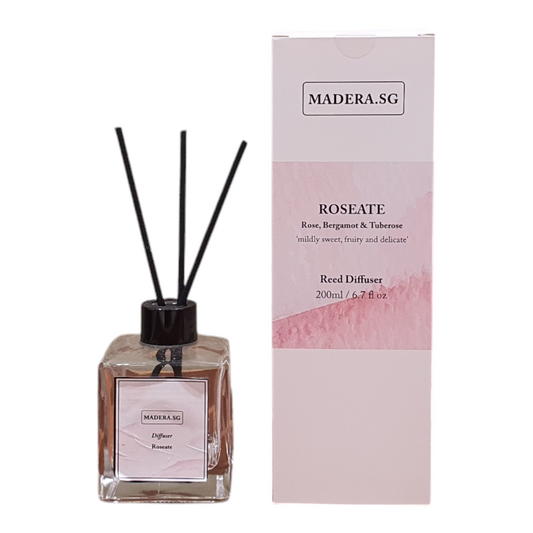 Madera SG Signature Reed Diffuser 200ml - Roseate