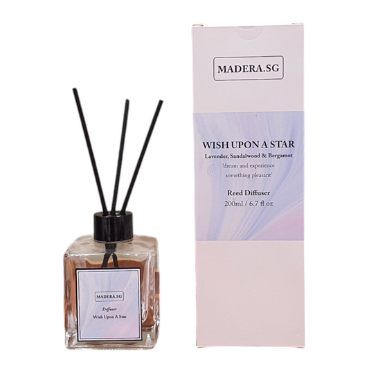 Madera SG Signature Reed Diffuser 200ml - Wish Upon a Star