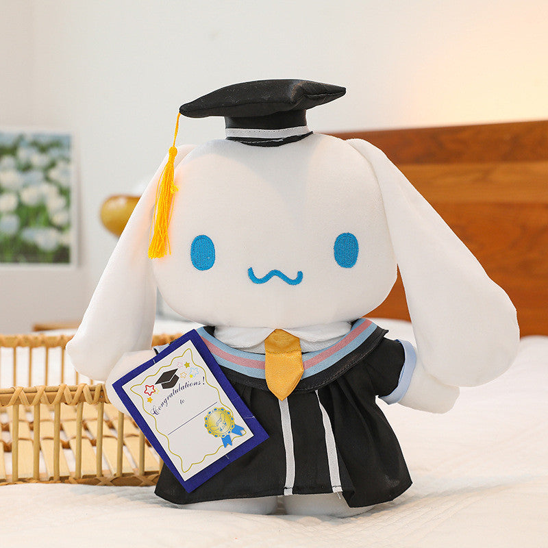 Plush Graduation Cinnamoroll 35cm