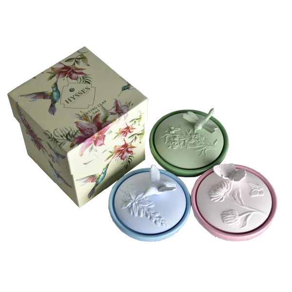 Hysses Scenting Car Clay Emeraldfly, Lemongrass 5ml