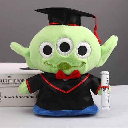 Plush Graduation Little Green Men 23cm