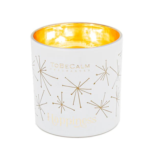 Happiness - Green Leaf, Clove & Fir Needle - Luxury Large Soy Candle