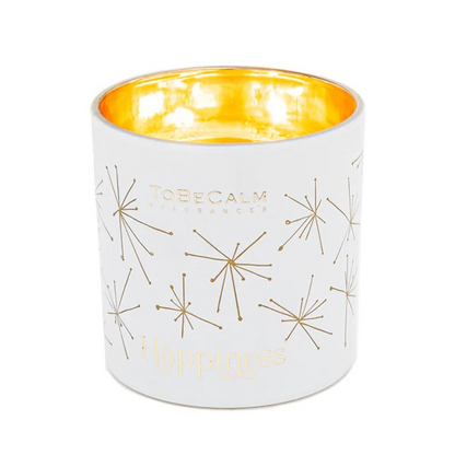 Happiness - Green Leaf, Clove & Fir Needle - Luxury Large Soy Candle