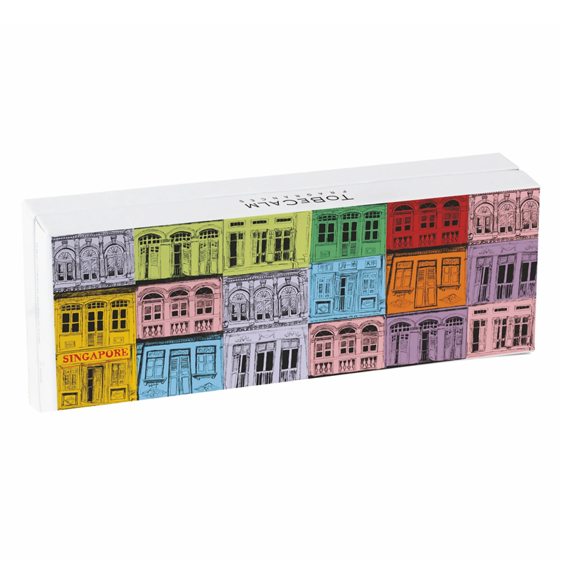 Singapore Shoppe Houses - Mini Candle Trio