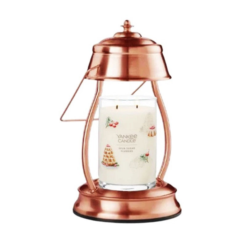 Hurricane Lantern Copper Candle Warmer