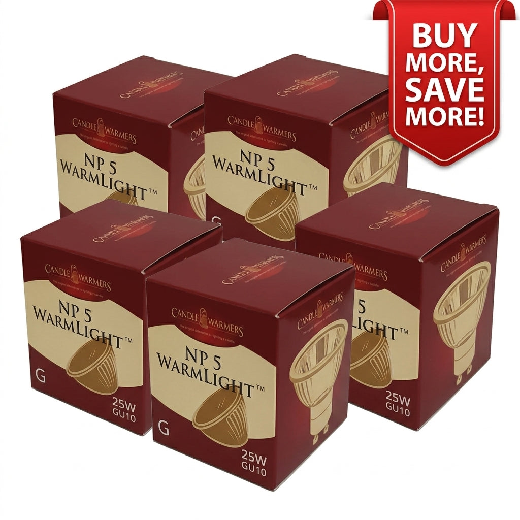 Original Candle Warmers NP5 Warmlight Bulb (made for Yankee Candle USA and UK) 25W GU10