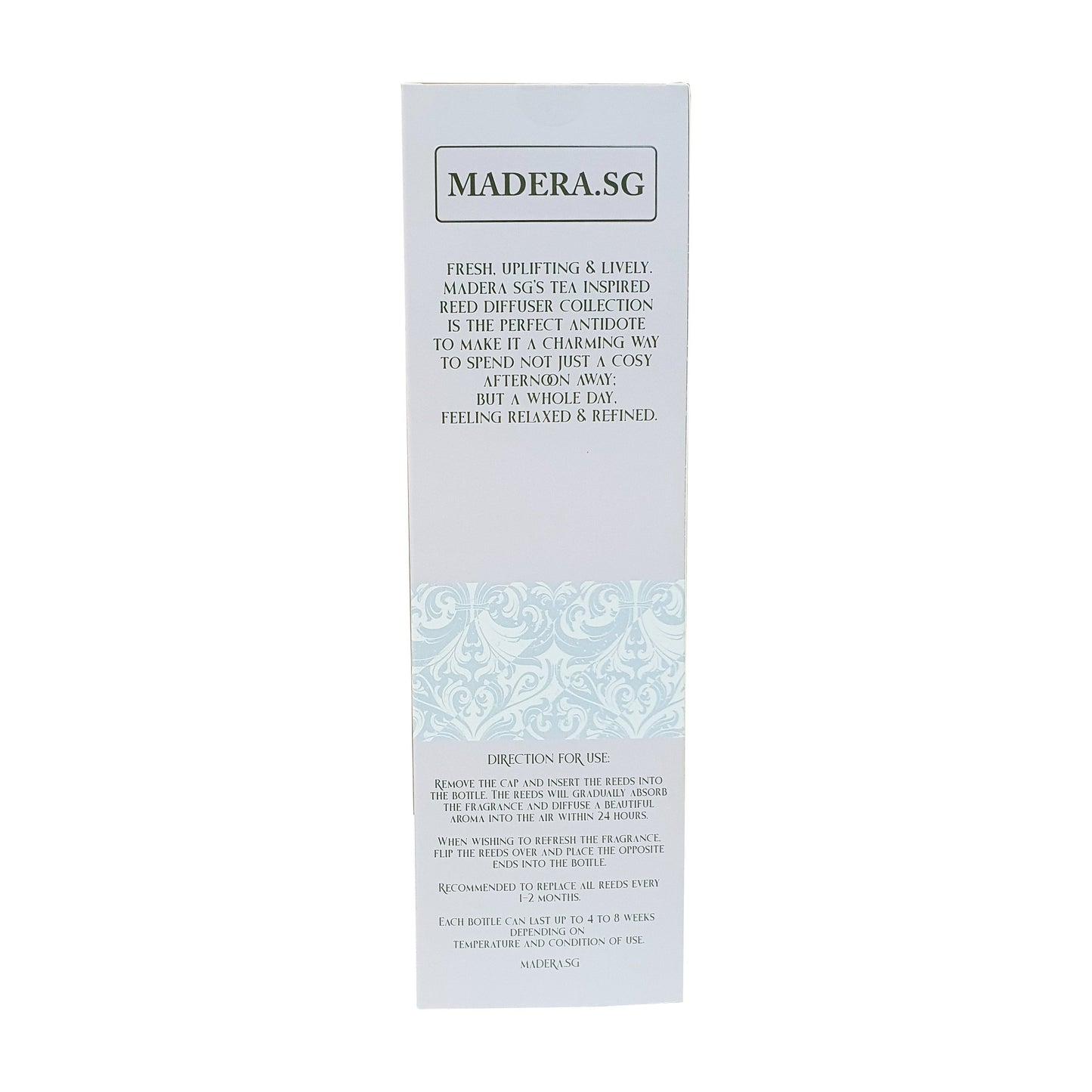 Madera Sg Tea Series Reed Diffuser 180ml Majestic Himalaya
