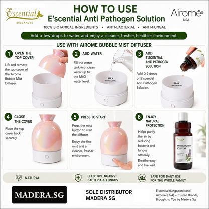 E'scential Water-Based Essential Oil Pomegranate Berry 250ml