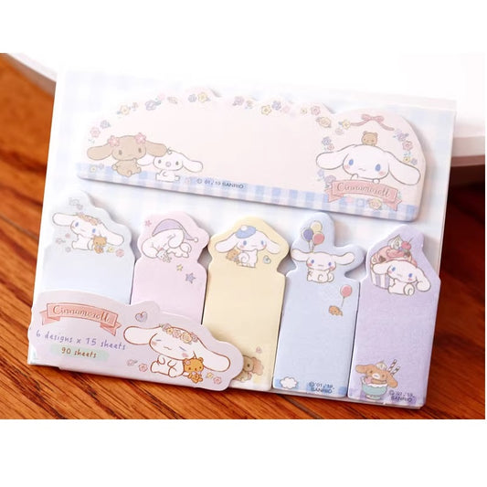 Memo Note Pad Cinnamoroll 6-90 Sheets