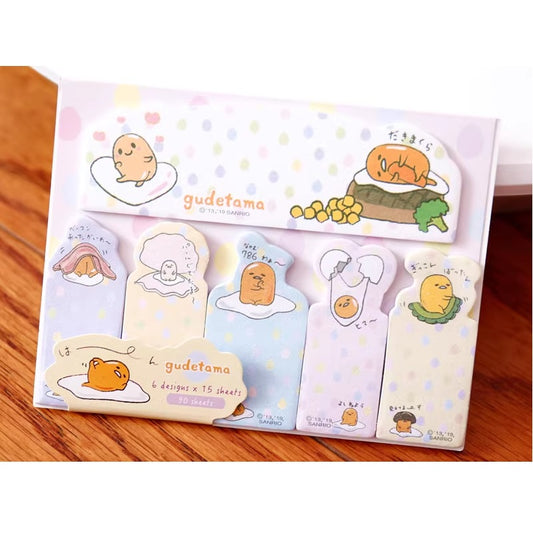 Memo Note Pad Gudetama 6-90 sheets