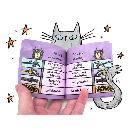 Mini Cat Tarot: Unique Cards With A Full Color Guidebook