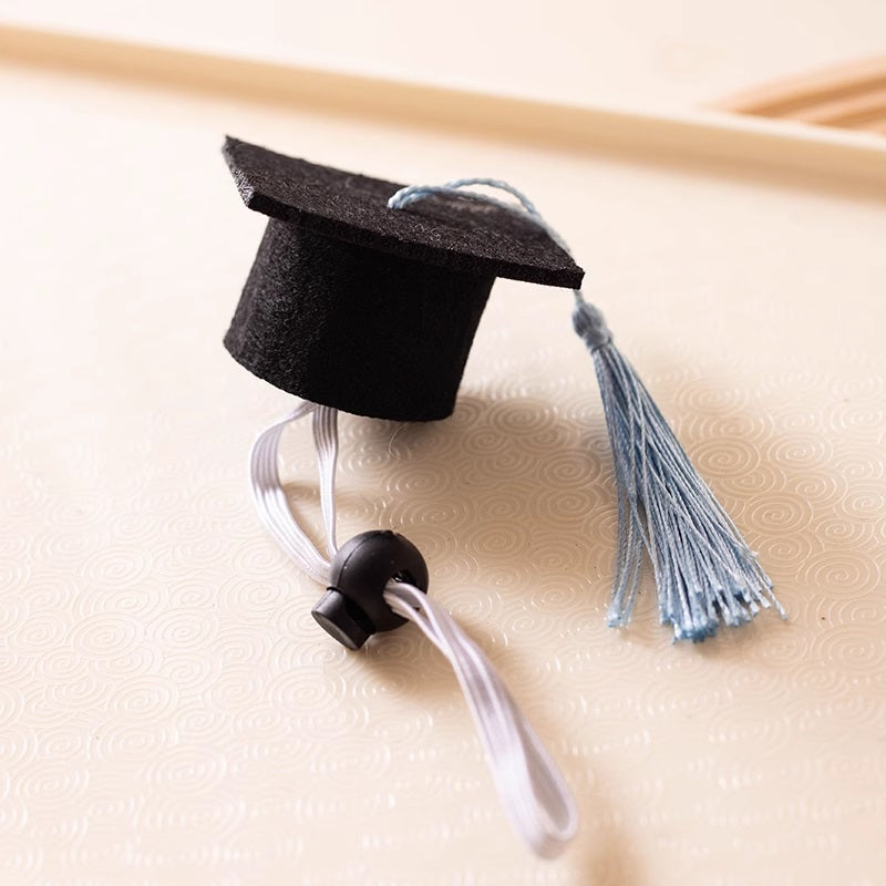 Mini Elastic Graduation Hat 5x5x3