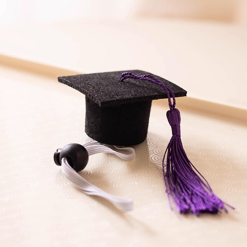 Mini Elastic Graduation Hat 5x5x3