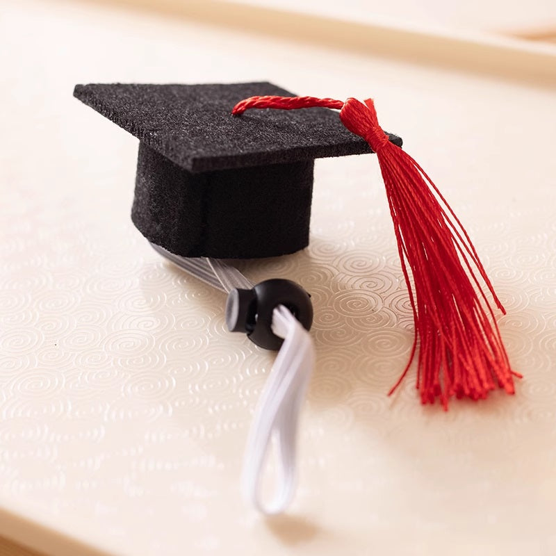 Mini Elastic Graduation Hat 5x5x3