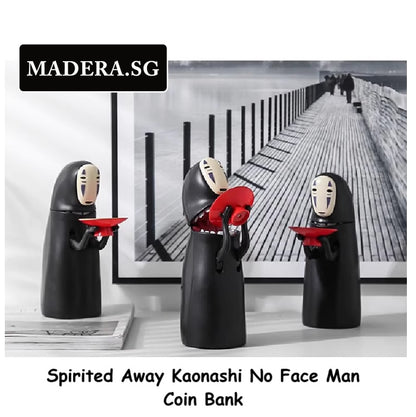NV Spirited Away Faceless Kaonashi No Face Man USB Coin Bank Piggy Studio Ghibli (Japan version)