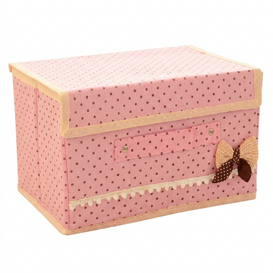 NV Waterproof Storage Box with Lid, Large Toy Storage Box, Foldable Clothes Organizer (assorted colors)