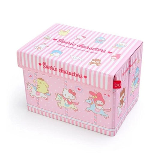 NV Sanrio Waterproof Storage Box with Lid, Large Toy Storage Box, Foldable Clothes Organizer (assorted colors)