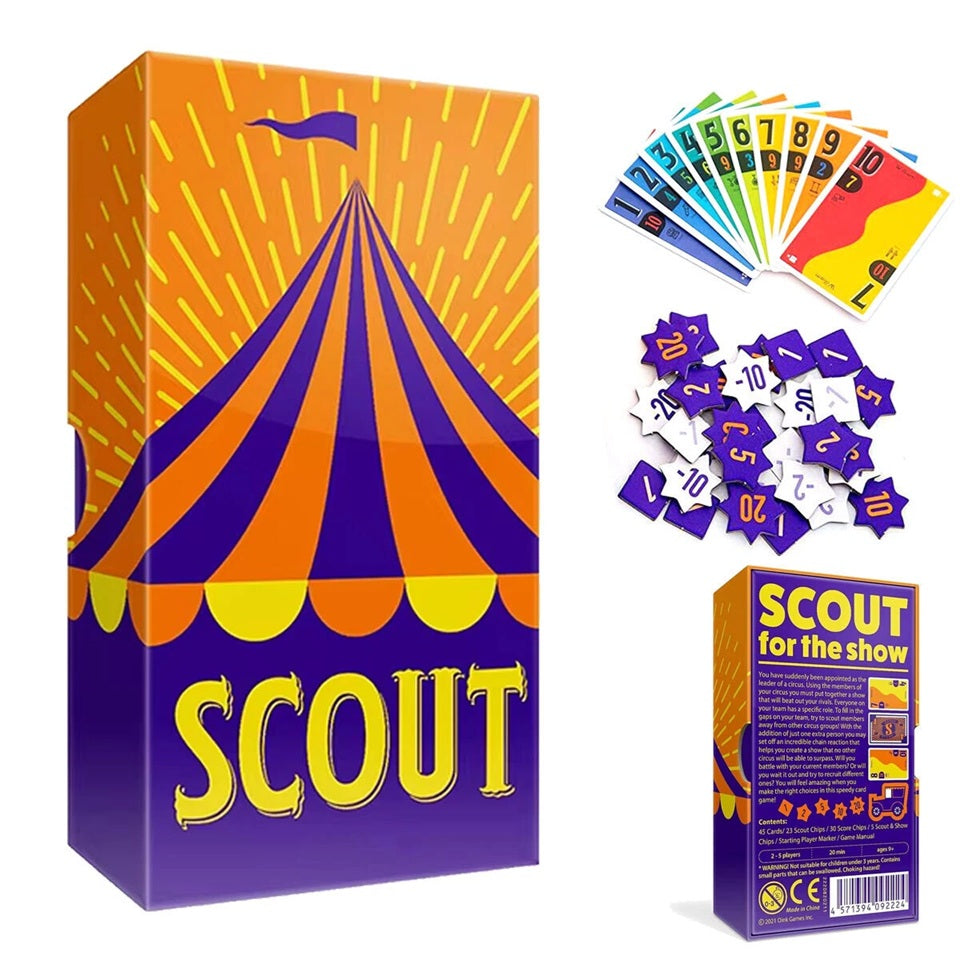 NV Scout Card Game By Oink Games