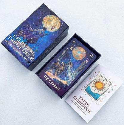 NV Celestial Tarot Deck Whispers of the Universe with Guidebook