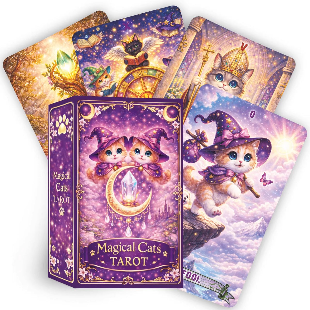 NV Magical Cats Tarot With Guidebook