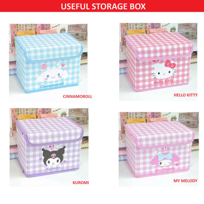 Sanrio Storage Box 28x21x18cm