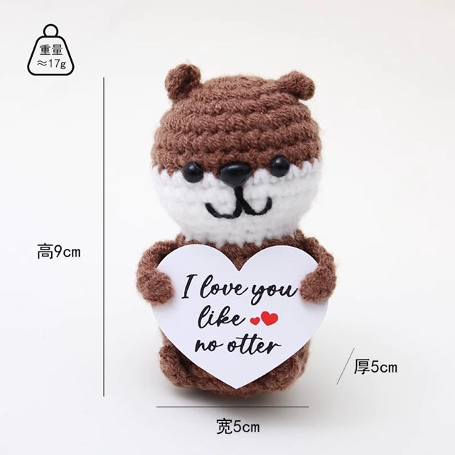 Mini Crochet Emotional Support Characters and Animals