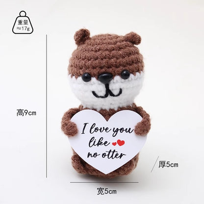 Mini Crochet Emotional Support Characters and Animals