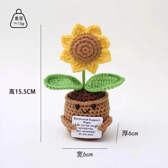 Mini Crochet Emotional Support Characters and Animals