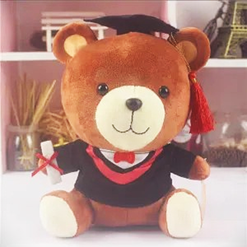 Plush Graduation Bear 20cm