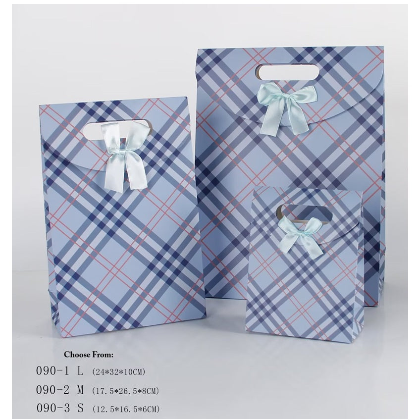 Paper Gift Bag Burberry Blue (1 Piece Ony)
