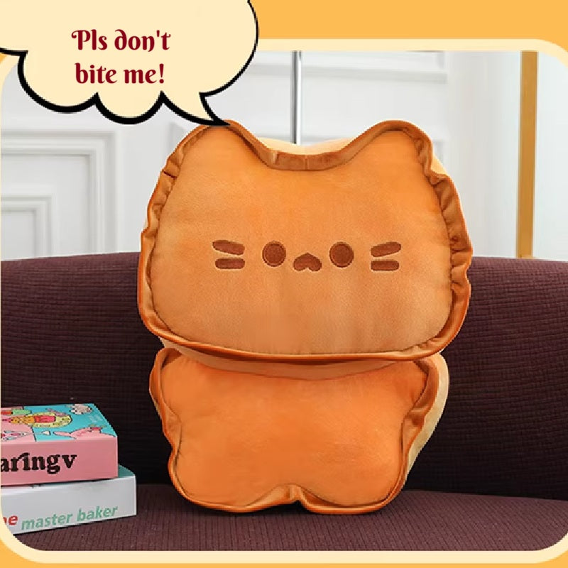 Plush Biscuit-shaped Kitten 40cm