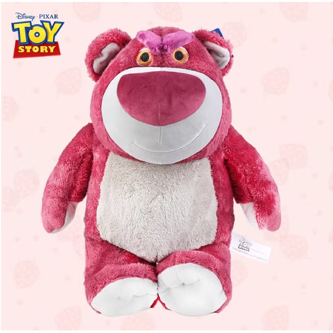Plush Disney Strawberry Bear Lotso with Strawberry Scent 30cm