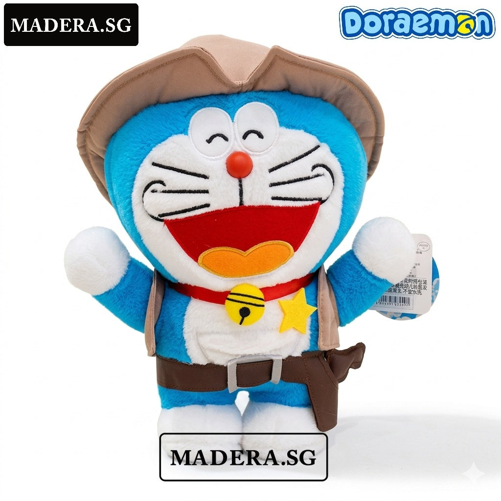 Plush Doraemon Cowboy 28cm