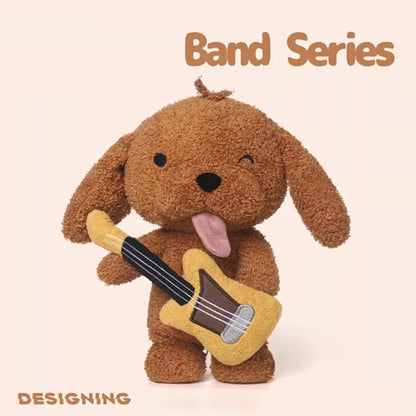 Plush Musical Rockstar Series Puppy Band 28cm (1 PIECE)