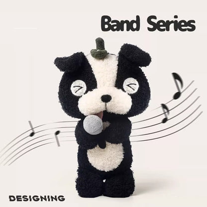 Plush Musical Rockstar Series Puppy Band 28cm (1 PIECE)