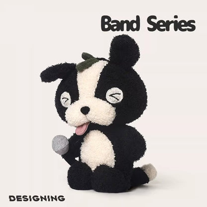 Plush Musical Rockstar Series Puppy Band 28cm (1 PIECE)
