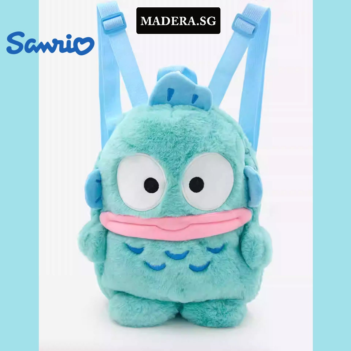 Plush Sanrio Hangyodon Backpack 30cm
