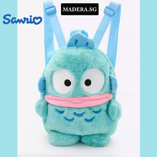 Plush Sanrio Hangyodon Backpack 30cm