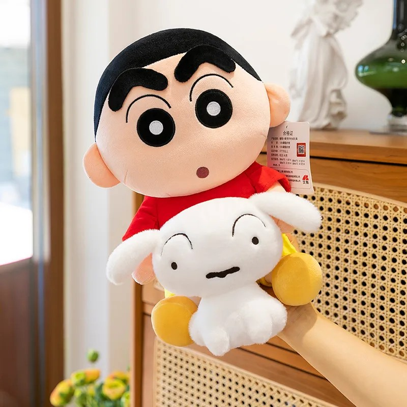 Crayon Shin-Chan 30cm Plush Collection – Adorable Duck Float & Bestie Xiao Bai Editions