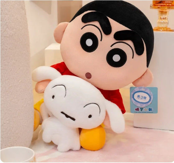 Crayon Shin-Chan 30cm Plush Collection – Adorable Duck Float & Bestie Xiao Bai Editions