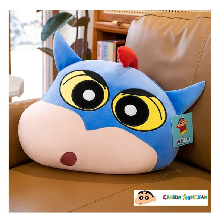 Plush Shin Chan Crayon 50cm Cushion - Action Mask Superman